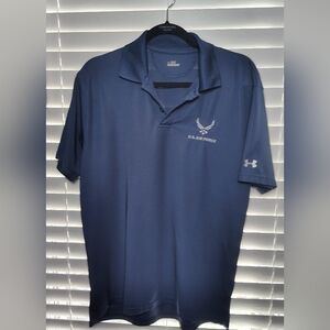 Under Armour Men's Navy Polo Shirt SM